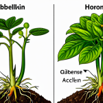 식물호르몬 작용 기전 - Plant Growth Hormones**

A professional, educational diagram illustrating the effects of plant hormo...